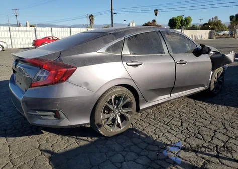 2020 Honda Civic Sport из США, поврежденный, VIN 19XFC2F88LE214031